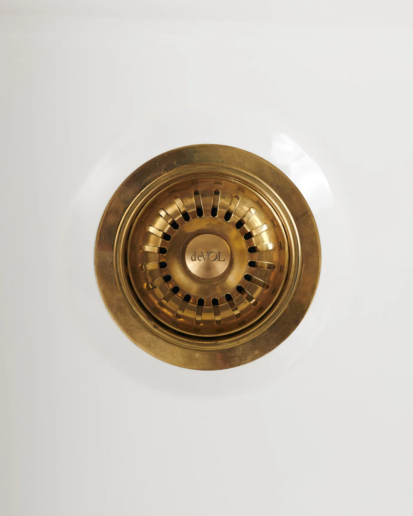 deVOL Brass Basket Waste Strainer & Overflow Kit | deVOL Kitchens